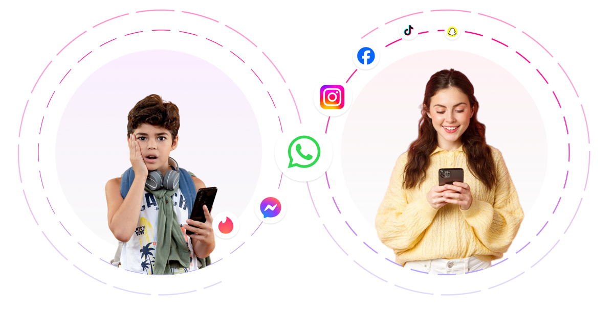Nirror te muestra todas las notificaciones que reciben tus hijos en sus teléfonos.